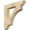 Ekena Millwork Westlake Slat Rough Sawn Bracket, Douglas Fir, 6"W x 38"D x 38"H BKT06X38X38WTL06RDF - alternate 1